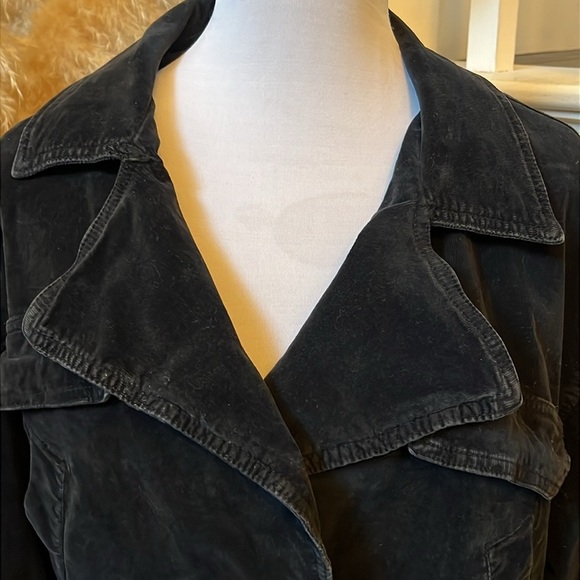 We The Free Sure Thing Bomber Corduroy Black Jacket Size XS - Picture 4 of 9